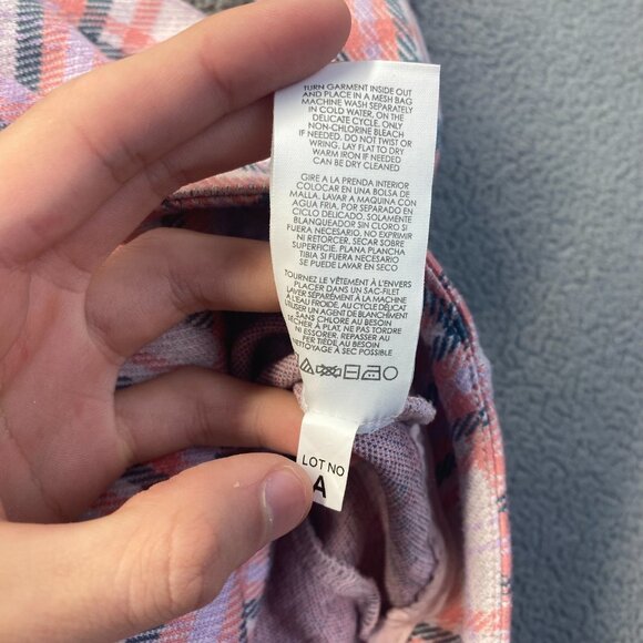 Women's CABI Playdate Crop Jacket Small Style# 6257 Tailored Plaid,One Button - Picture 10 of 12